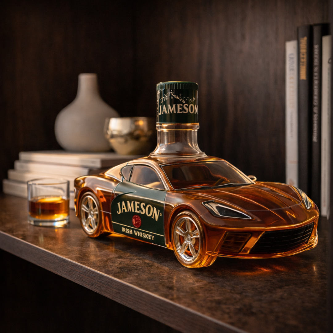 Botella de Whiskey - Edición Corvette