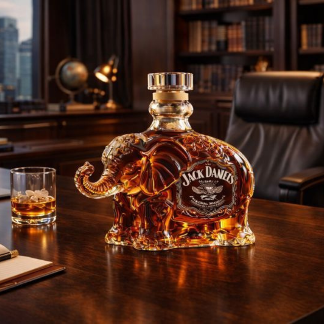 Botella de Whiskey Jack Daniel's - Edición Elefante