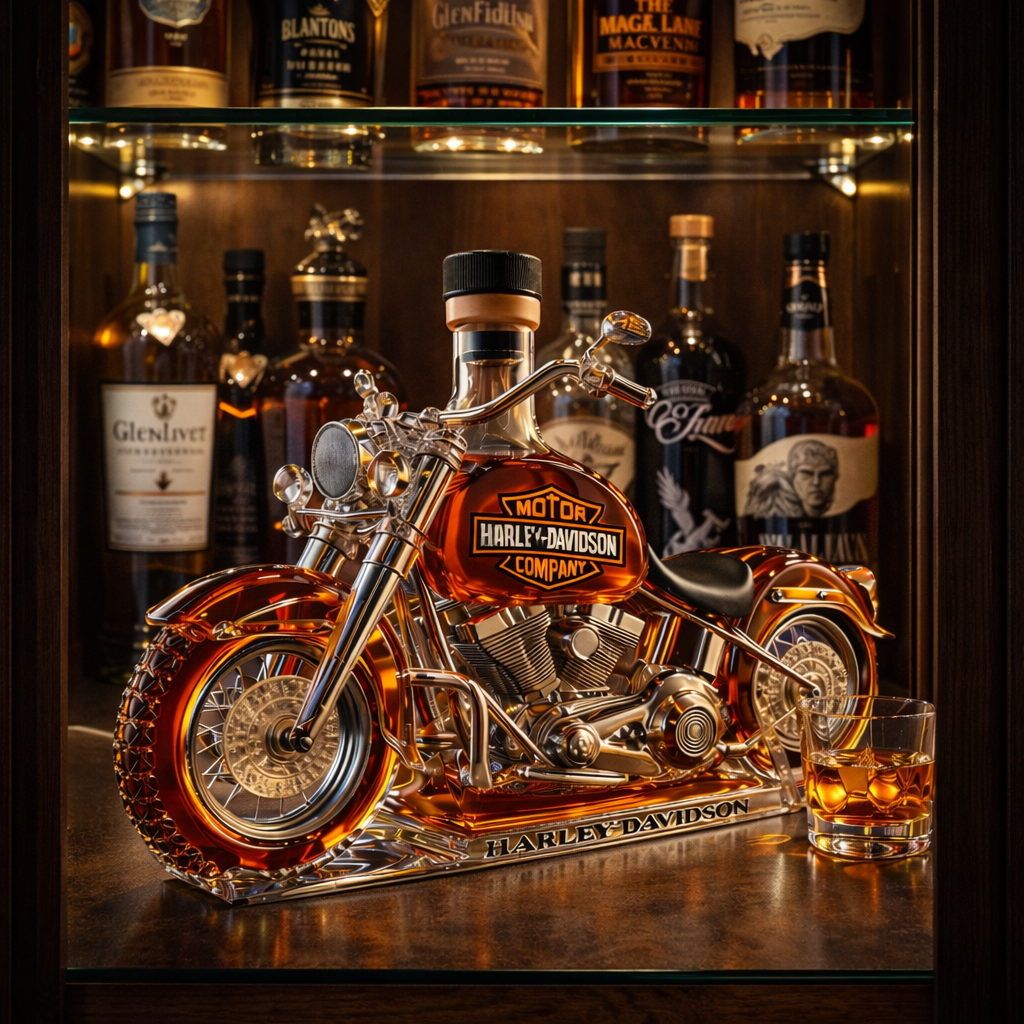 Botella de Whiskey - Edición Harley Davidson