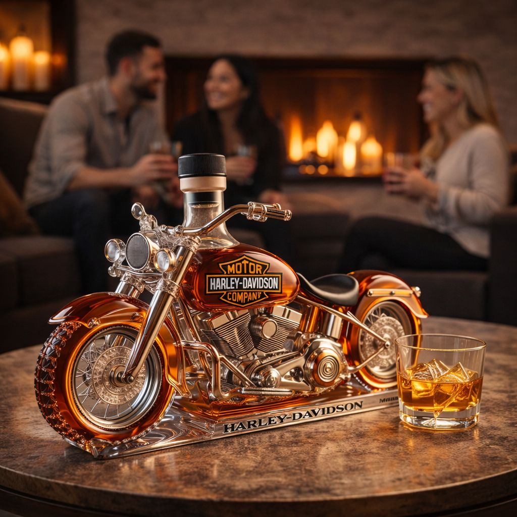 Botella de Whiskey - Edición Harley Davidson