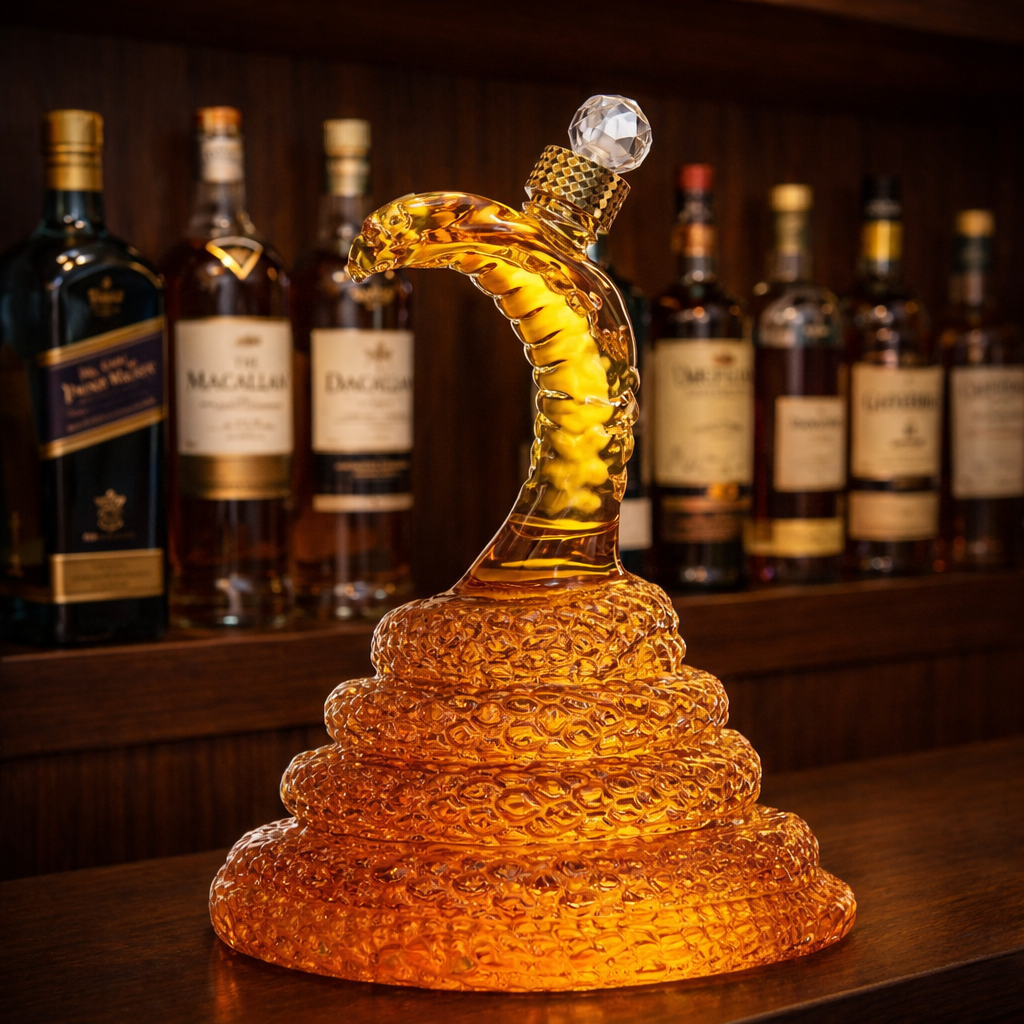 Botella de Whiskey - Edición Cobra