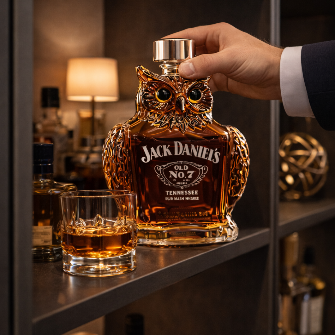 Botella de Whiskey - Edición Búho