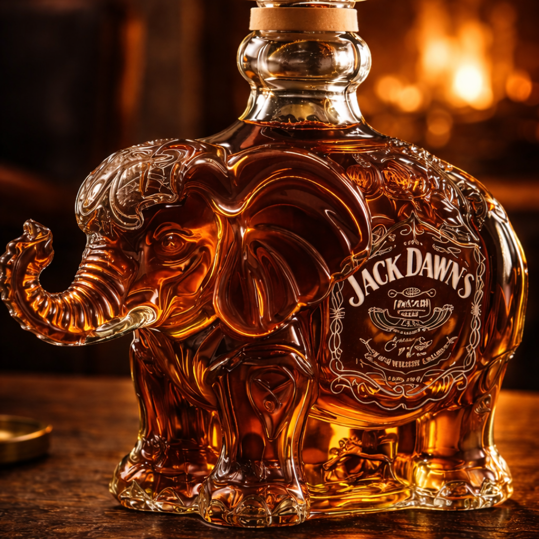 Botella de Whiskey Jack Daniel's - Edición Elefante