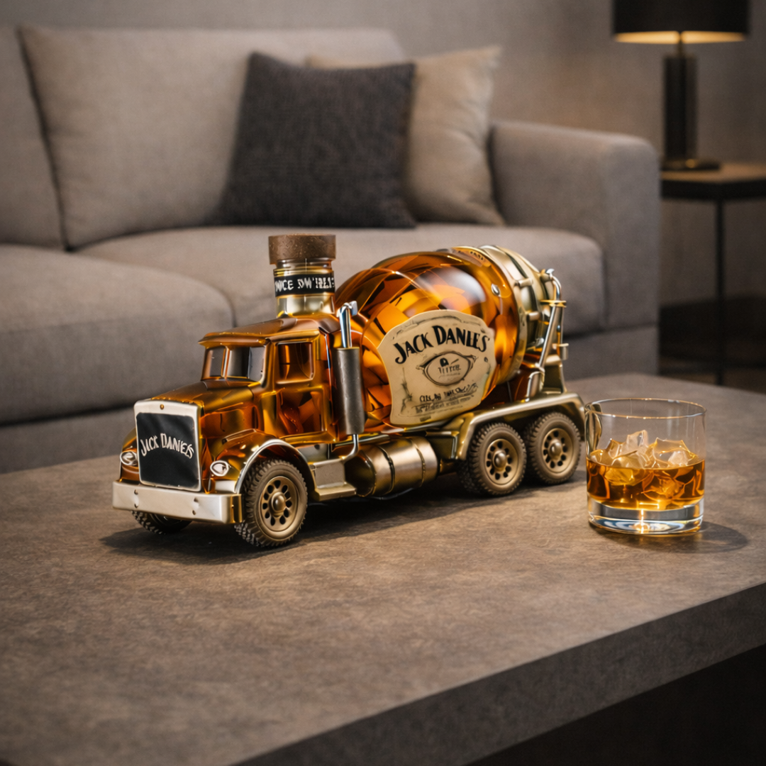 Botella de Whiskey Jack Daniel's - Edición Camión