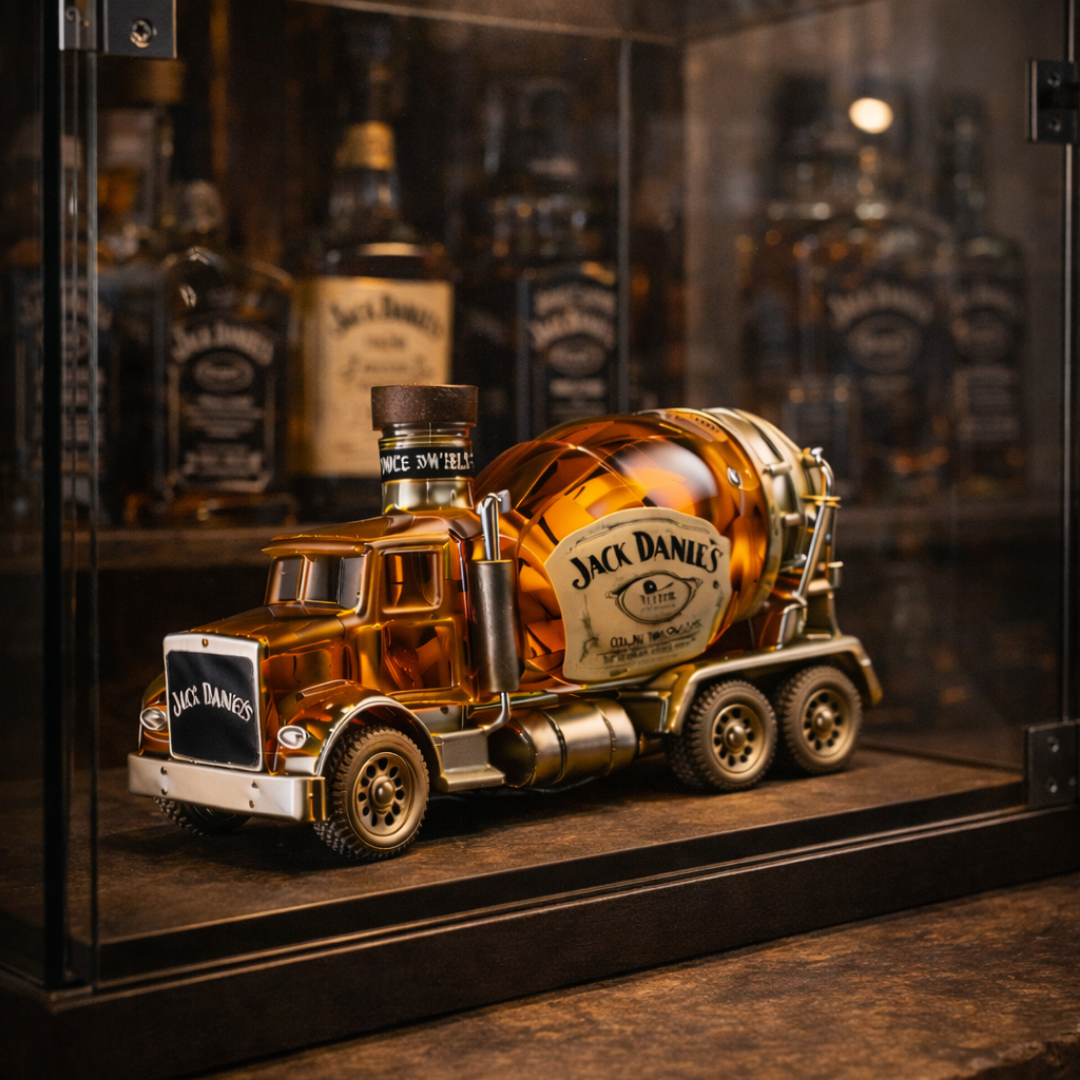 Botella de Whiskey Jack Daniel's - Edición Camión