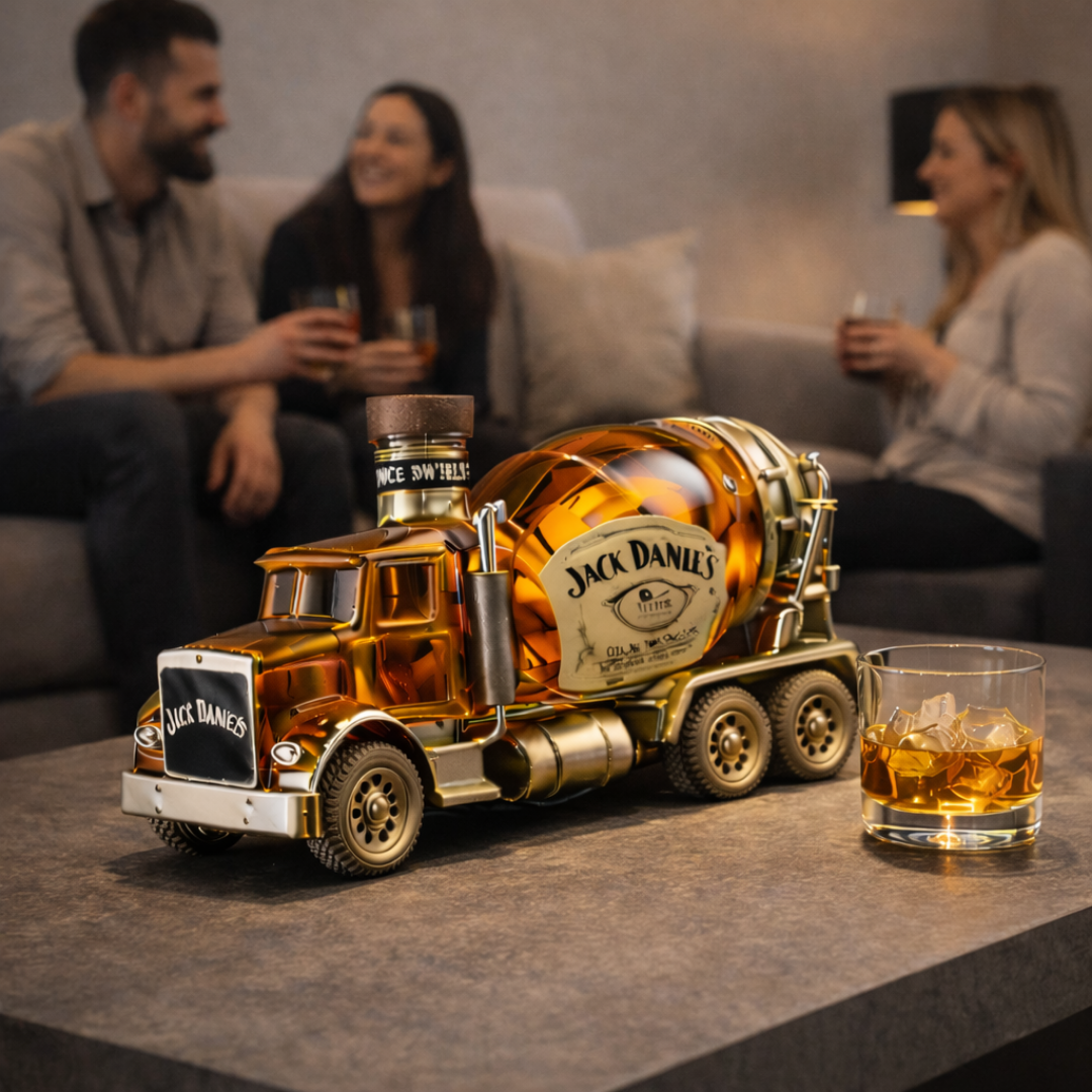 Botella de Whiskey Jack Daniel's - Edición Camión