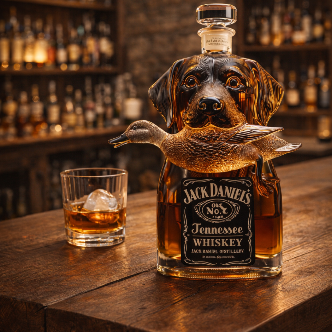 Botella de Whiskey - Edición Perro de Caza