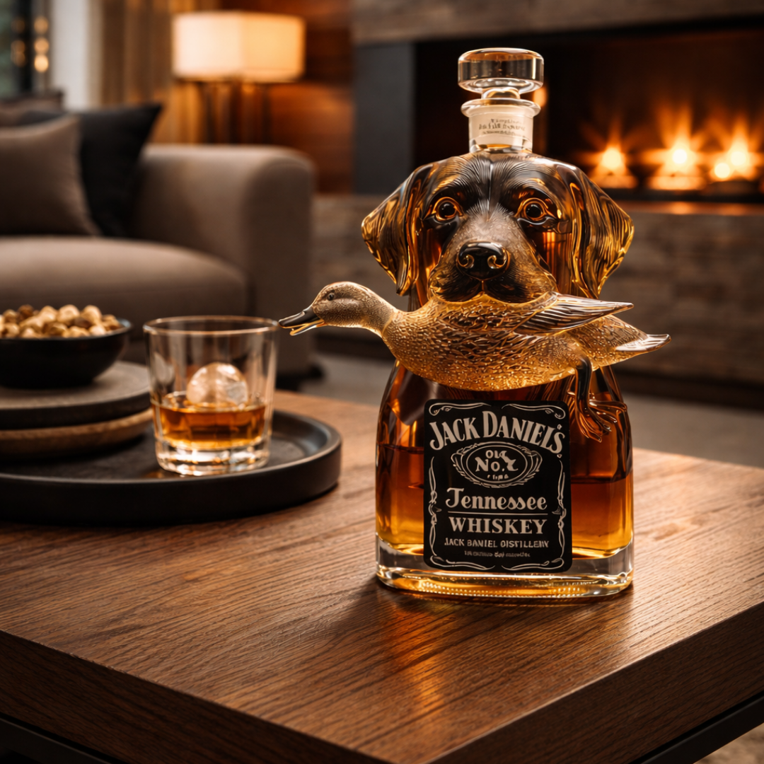 Botella de Whiskey - Edición Perro de Caza