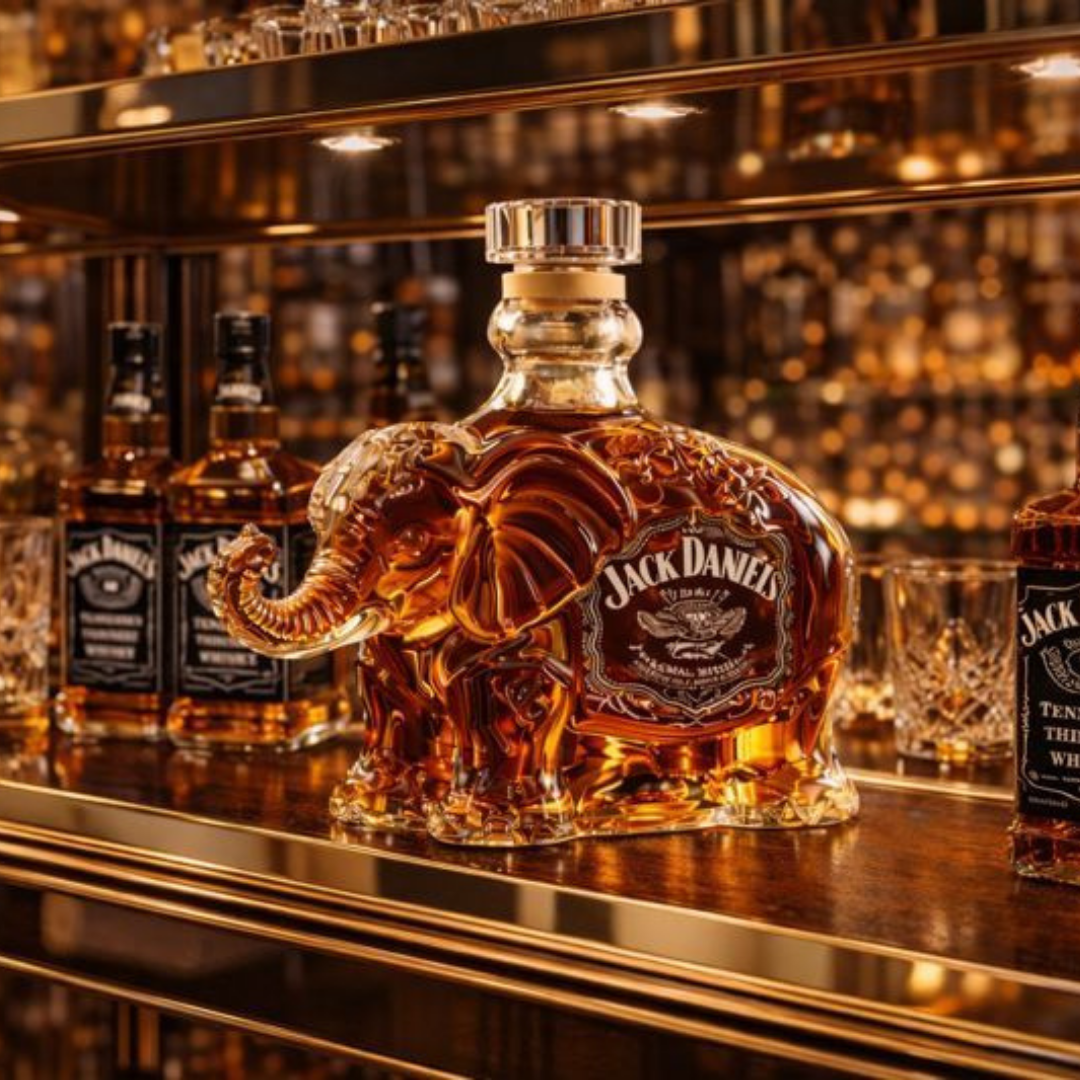 Botella de Whiskey Jack Daniel's - Edición Elefante