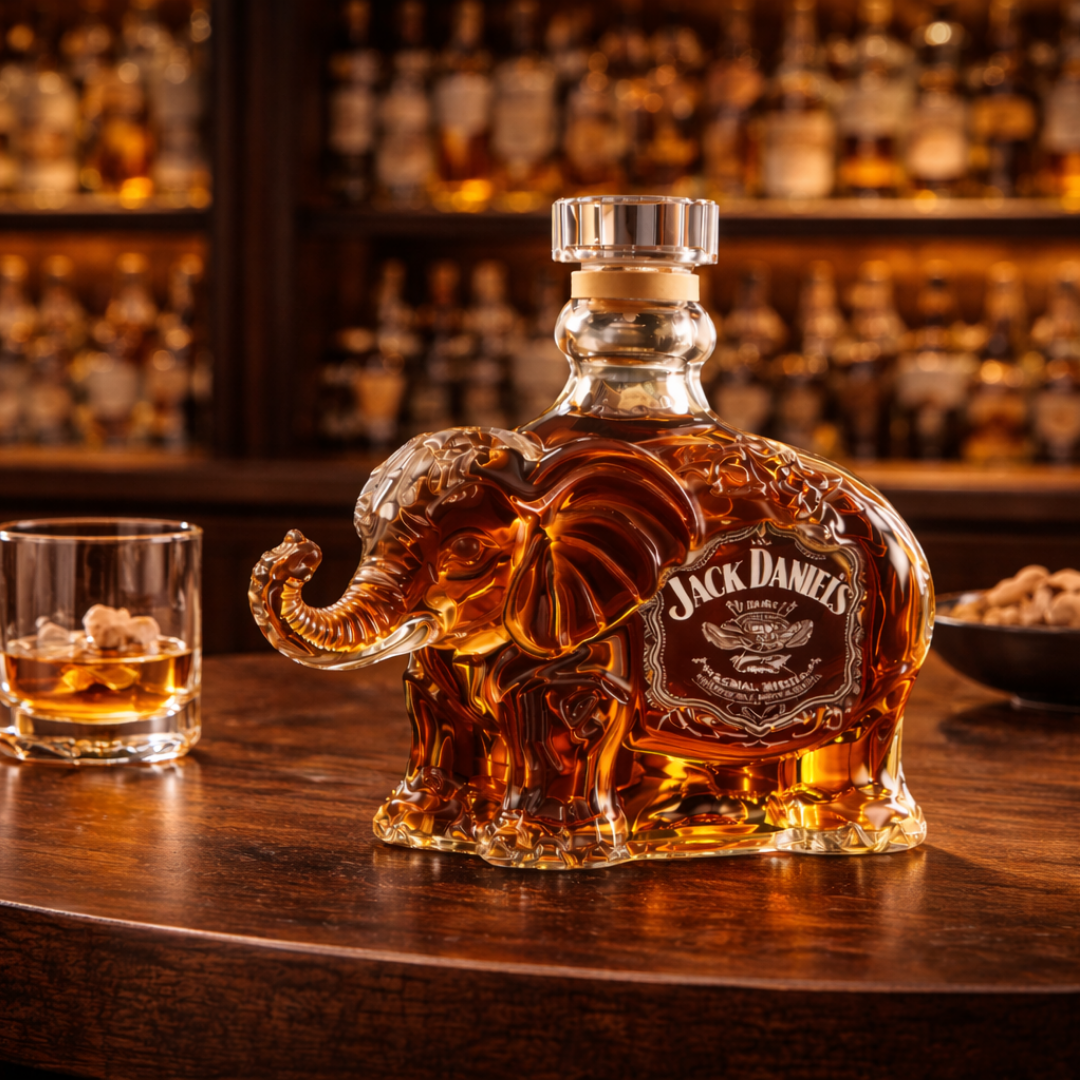 Botella de Whiskey Jack Daniel's - Edición Elefante