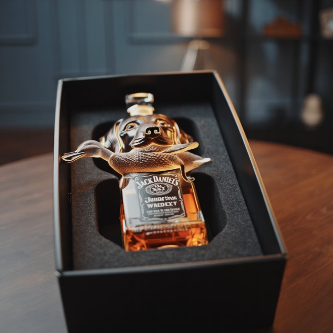 Botella de Whiskey - Edición Perro de Caza