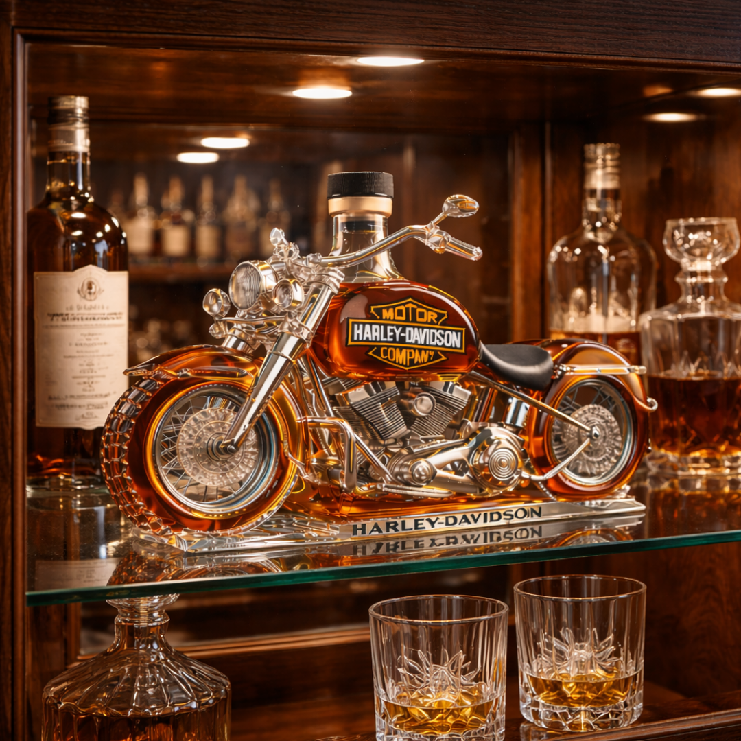 Botella de Whiskey - Edición Harley Davidson