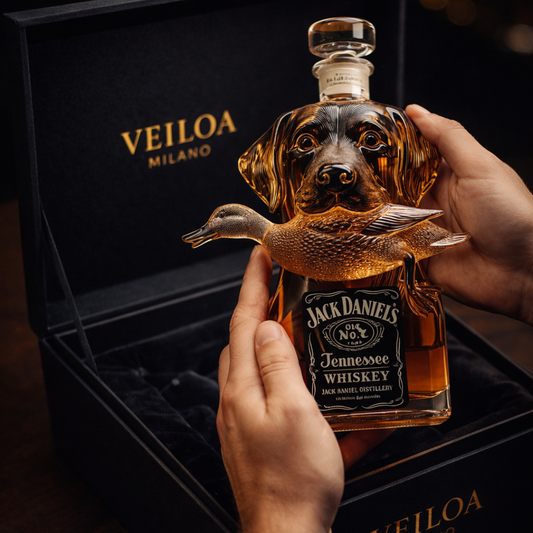 Botella de Whiskey - Edición Perro de Caza