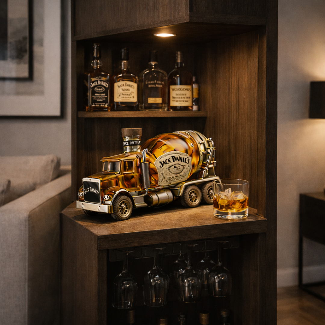 Botella de Whiskey Jack Daniel's - Edición Camión