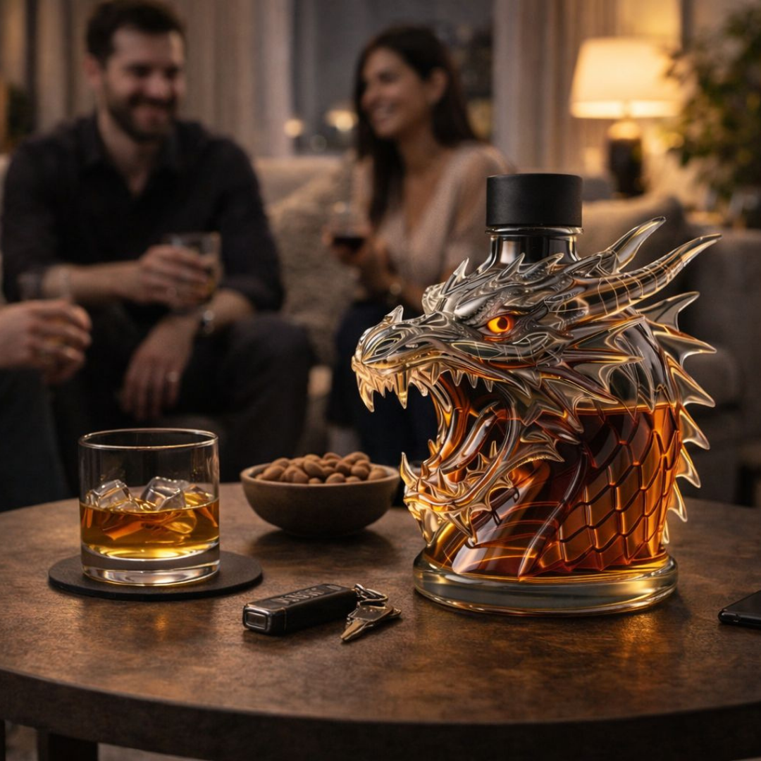 Botella de Whiskey - Edición Dragón
