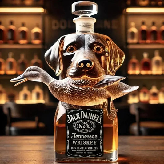 Botella de Whiskey - Edición Perro de Caza